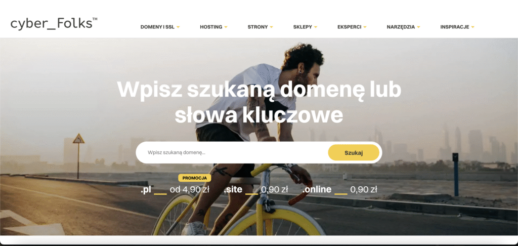 strona internetowa dla małej firmy – przykład
